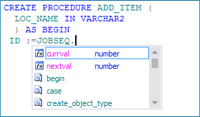 SEQUENCE Built-in Functions