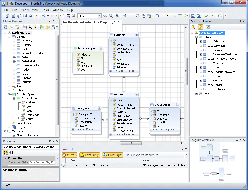 Entity Developer for NHibernate 6.1 full