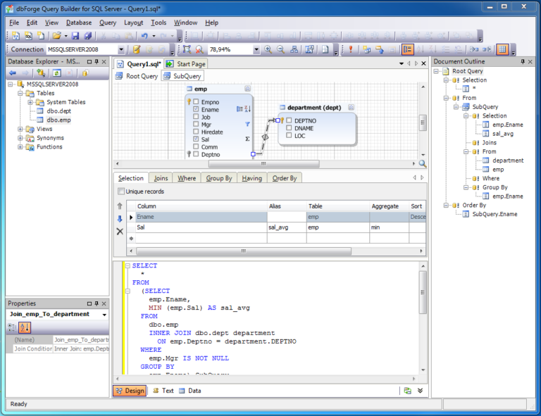 Enjoy Creating Complex Queries with SQL Query Builder! - Devart Blog