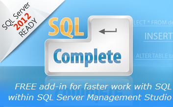 SQL Complete 3.5 SQL Complete 3.5