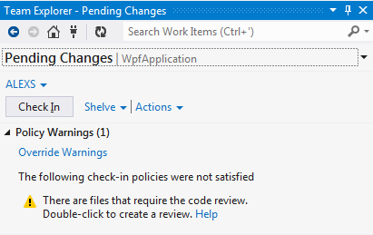 CheckinPolicyWarning