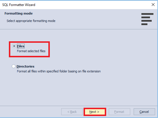 SQL Formatter Wizard