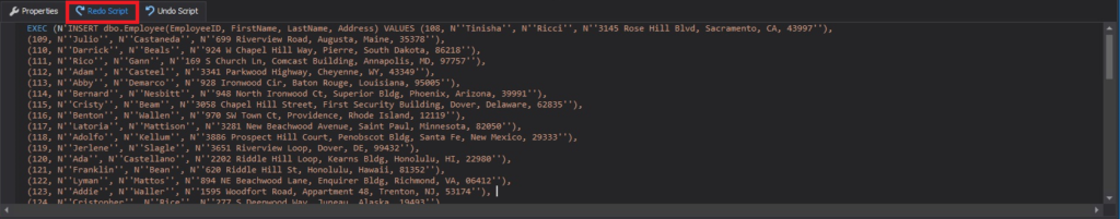 t-sql transaction script