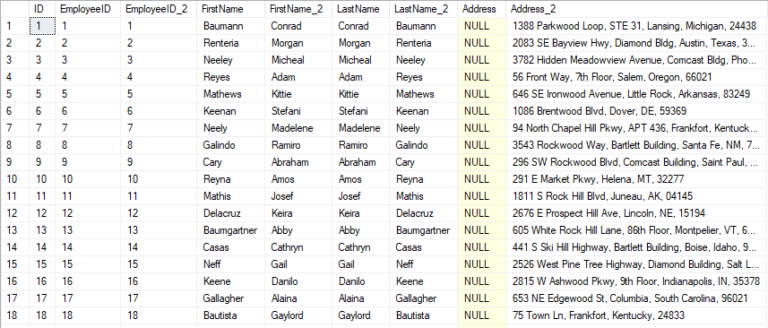 Compare and Find Data Differences Between Two Tables in SQL Server With ...