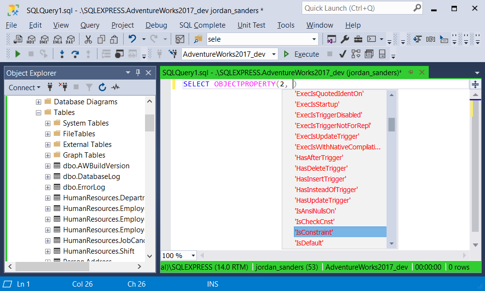 Suggest properties for built-in metadata functions