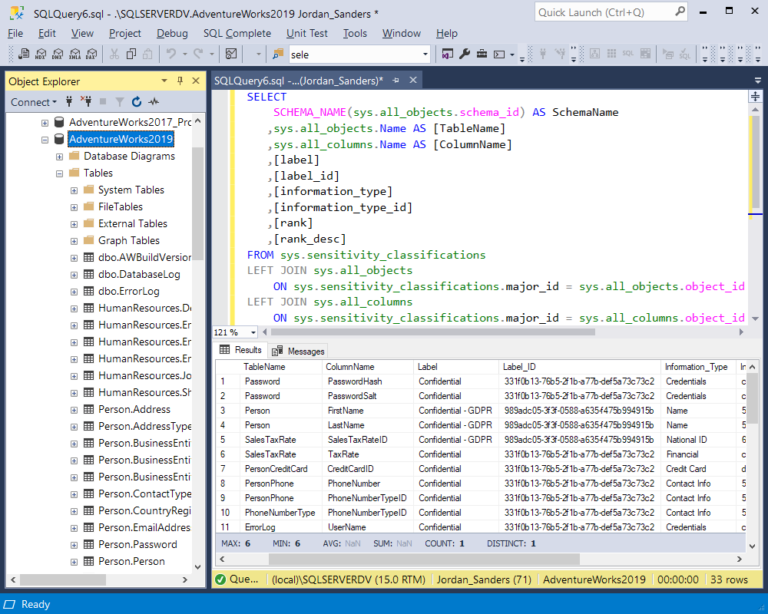 Manage Your Sensitive Data With SQL Data Discovery and Classification ...