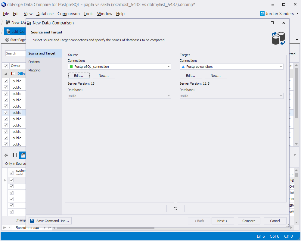Connectivity support for PostgreSQL v13.x
