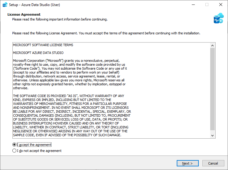 Setting up Azure Data Studio