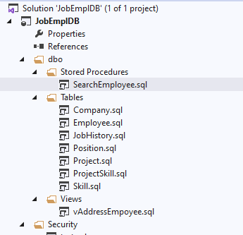A database project