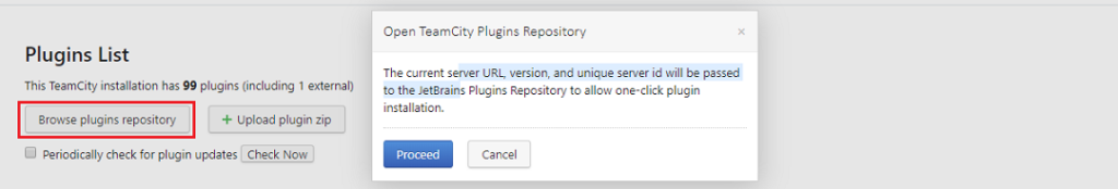 TeamCity CI/CD tutorial - install a plugin