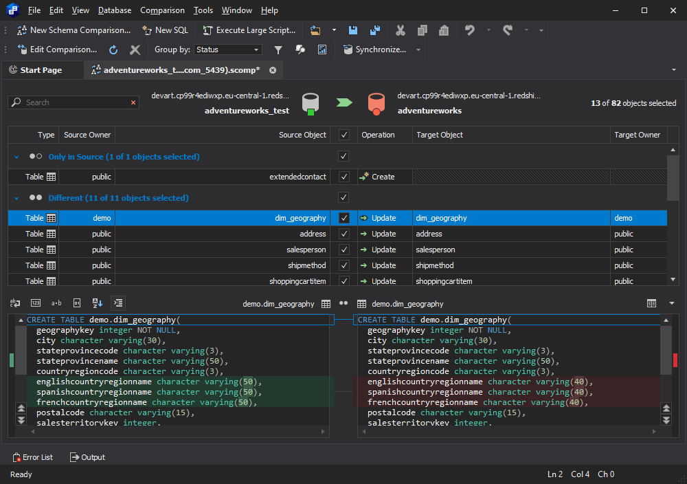 Improved Text Compare Control