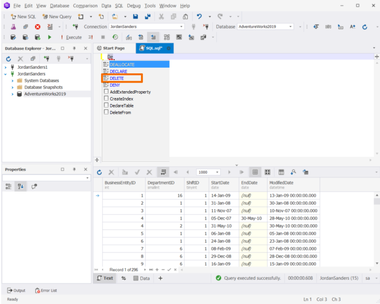 SQL Delete Statement - Overview with Examples