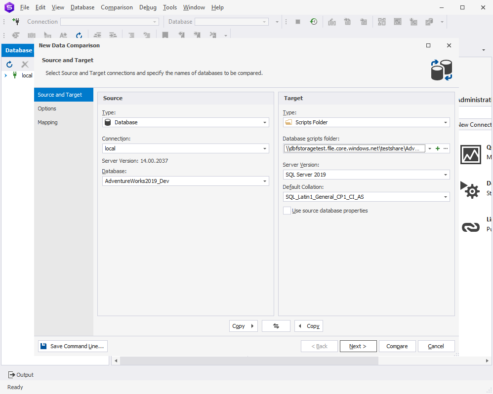 New Data Comparison in dbForge Studio for SQL Server