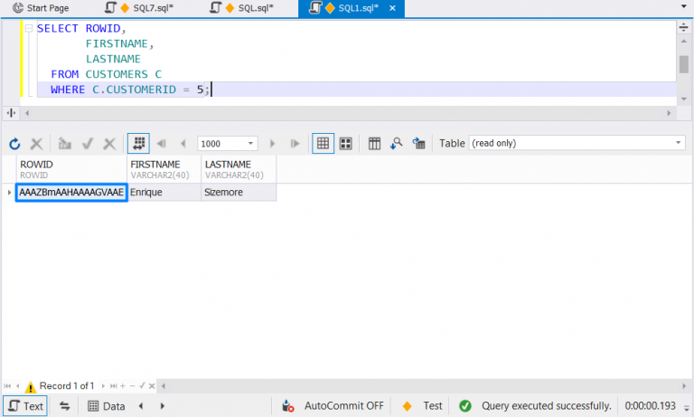 Oracle Data Types with Examples - Complete Guide