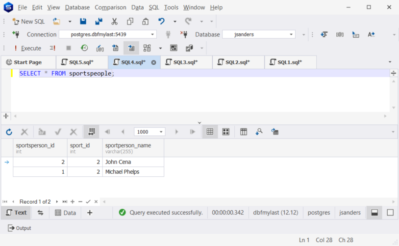 Add foreign key postgres - ON DELETE SET DEFAULT result