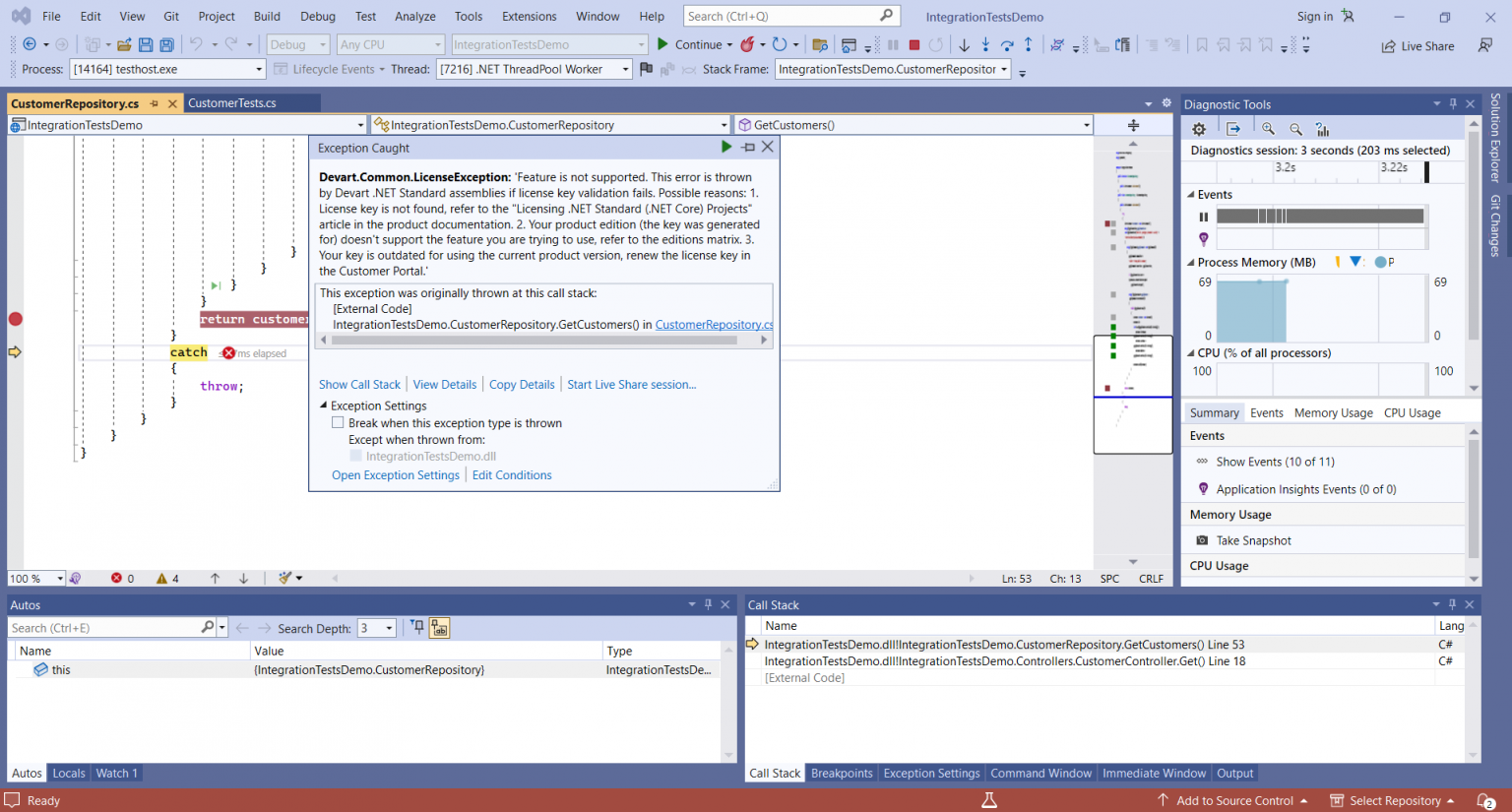 Integration Testing in ASP.NET 6 Core using PostgreSQL