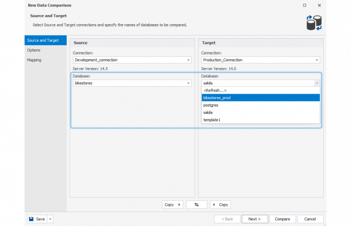 Meet the Latest Update of dbForge Data Compare for PostgreSQL - v4.0 ...