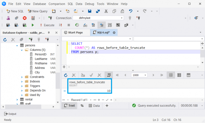 SQL TRUNCATE Statement: Syntax, Examples & Key Differences