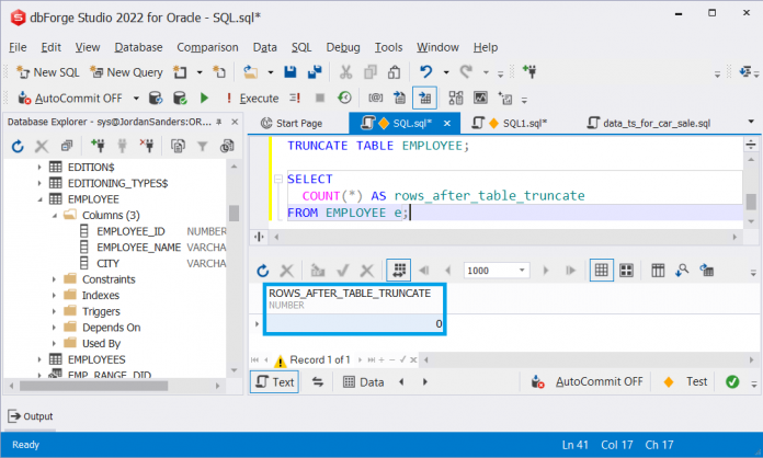SQL TRUNCATE Statement: Syntax, Examples & Key Differences