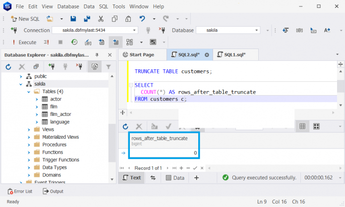 SQL TRUNCATE Statement: Syntax, Examples & Key Differences