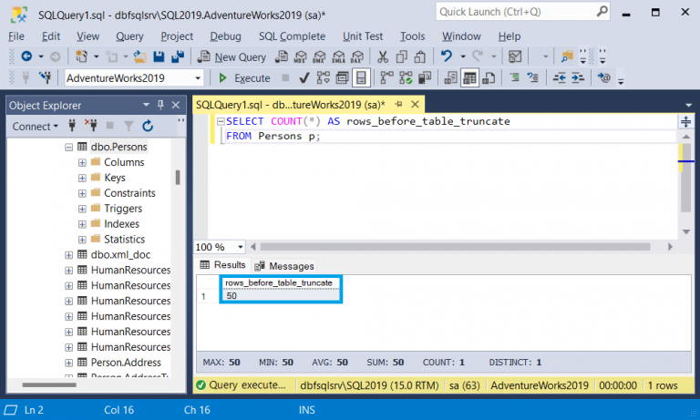 SQL TRUNCATE Statement: Syntax, Examples & Key Differences