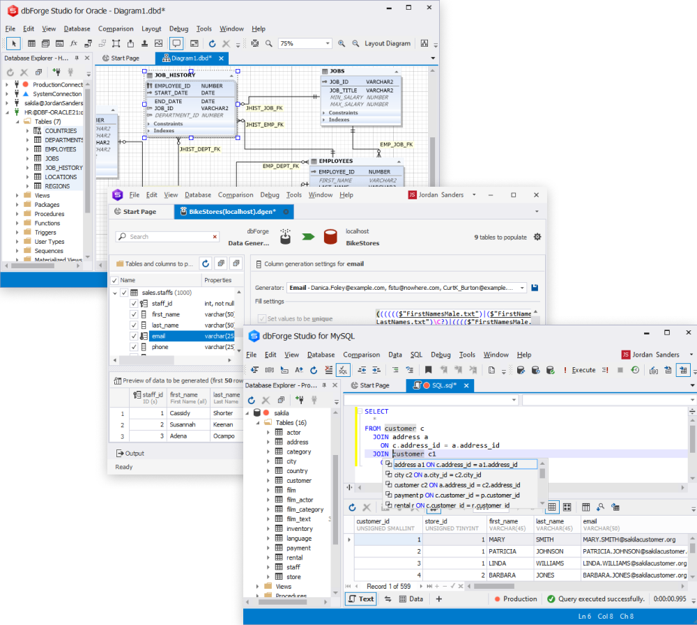 dbForge Edge: Features