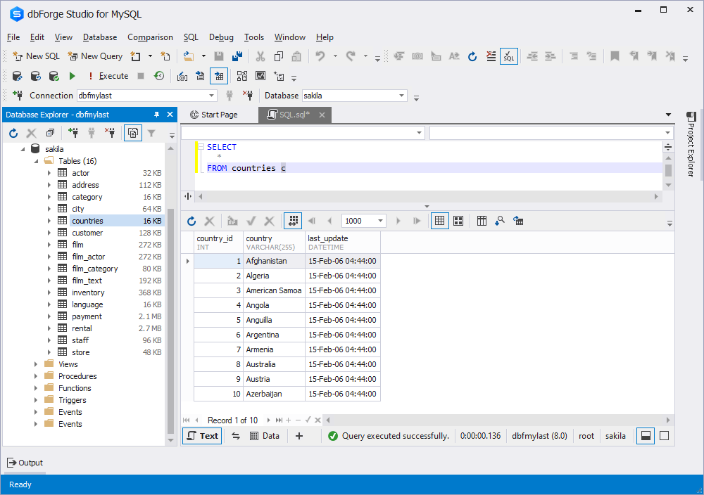 Successful import of PDF to MySQL