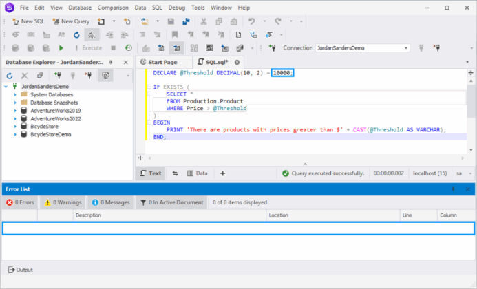 IF THEN Statement in SQL Server - From Basics to Advanced