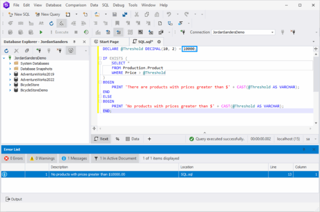 IF THEN Statement in SQL Server - From Basics to Advanced