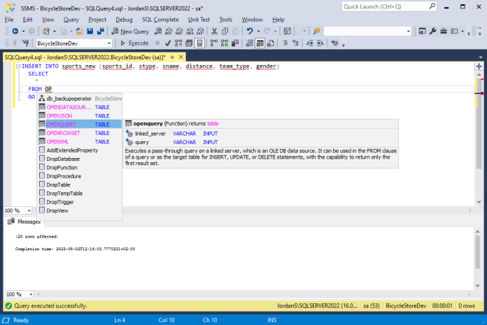 Open Background Sql Query OPENQUERY in SQL Server - Guide with Examples