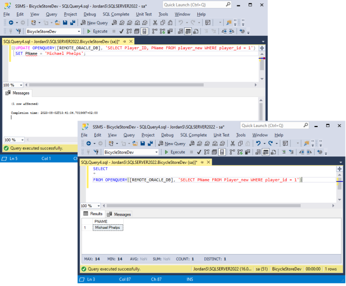 Open Background Sql Query OPENQUERY in SQL Server - Guide with Examples