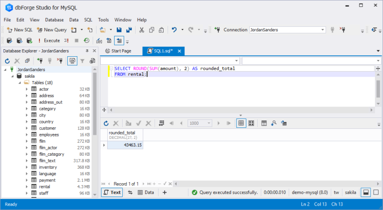 ROUND() in MySQL: Syntax, Examples and Practical Applications