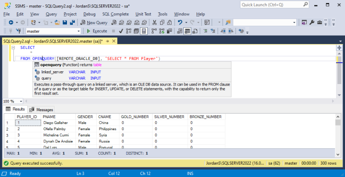 Open Background Sql Query OPENQUERY in SQL Server - Guide with Examples