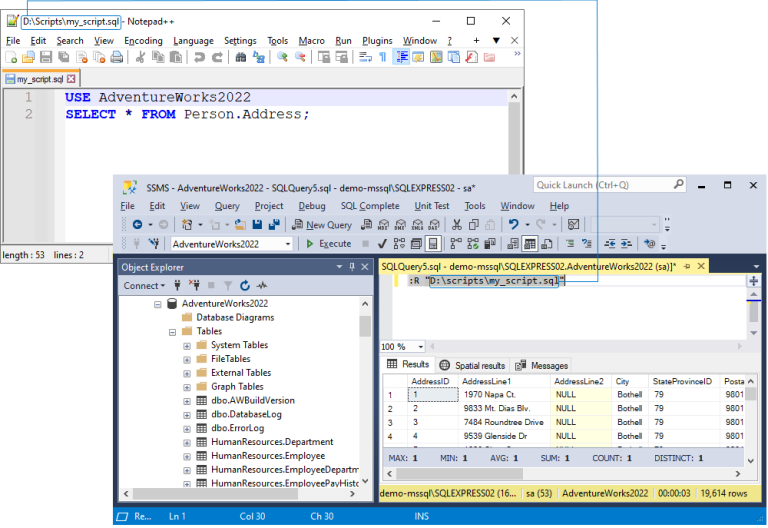 Learning SQLCMD mode in SSMS - Practical Guide