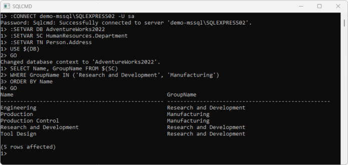 Learning SQLCMD mode in SSMS - Practical Guide