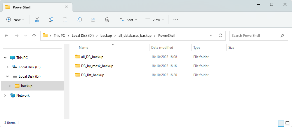 Creating and using bat file in the command-line interface