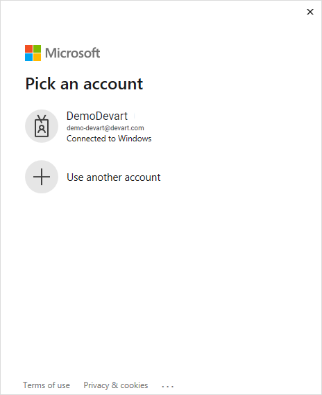 Enter a Username and Password for your web account