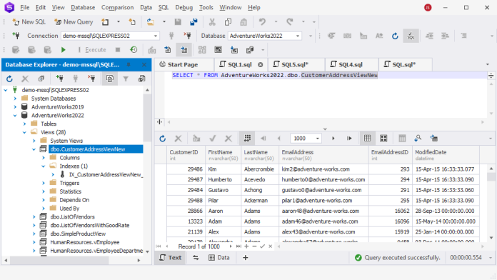SQL Views and Materialized Views - Performance, Structure, Best Practices