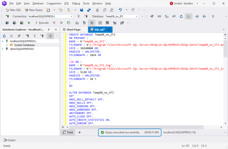 Instant file initialization in SQL Server – Boost your Database Performance
