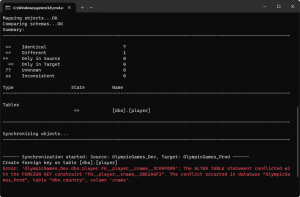 Check IF Database Exists in SQL Server – using Schema Compare