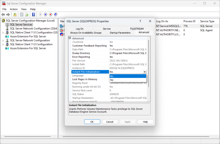 Instant file initialization in SQL Server – Boost your Database Performance