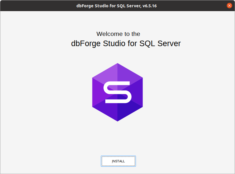 Install dbForge Studio for SQL Server on Linux with Wine