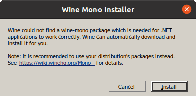 Mono package installer