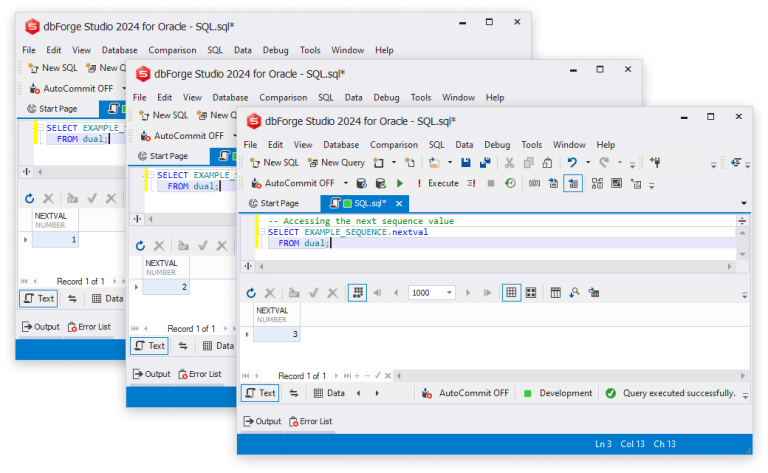 Oracle CREATE SEQUENCE — Syntax, Usage and Examples