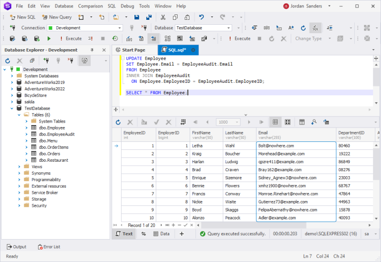 SQL Server UPDATE JOIN — Syntax, Basics, Examples