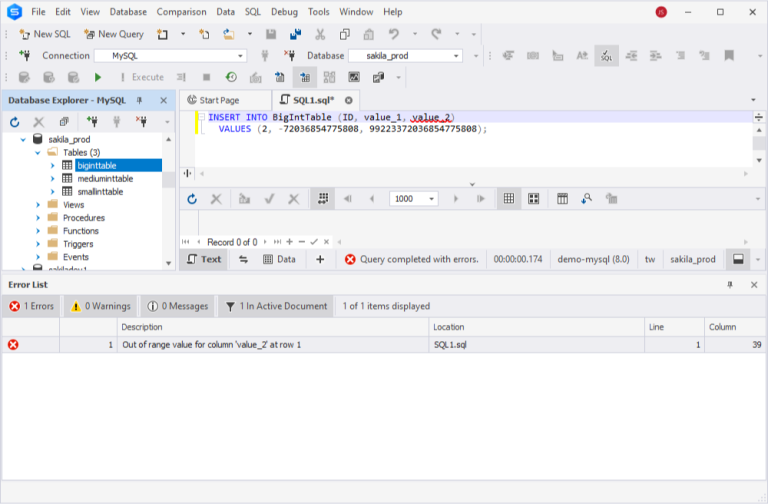 Int4 Sql MySQL INT (INTEGER) Data Types with Different Examples