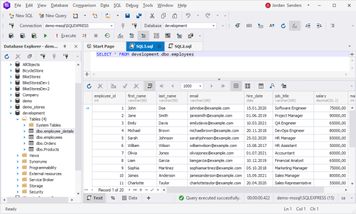 Select Tabl Sql SQL SELECT Statement (Basics and Practical Examples)