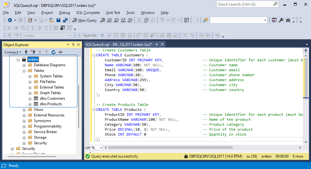 Prepared the environment for data migration