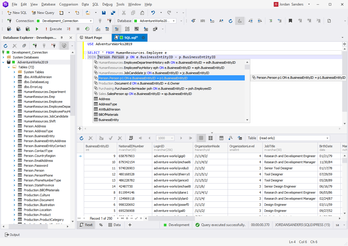 IntelliSense and Code Completion