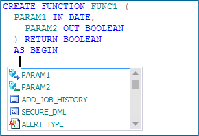 Prompt on Function Parameters